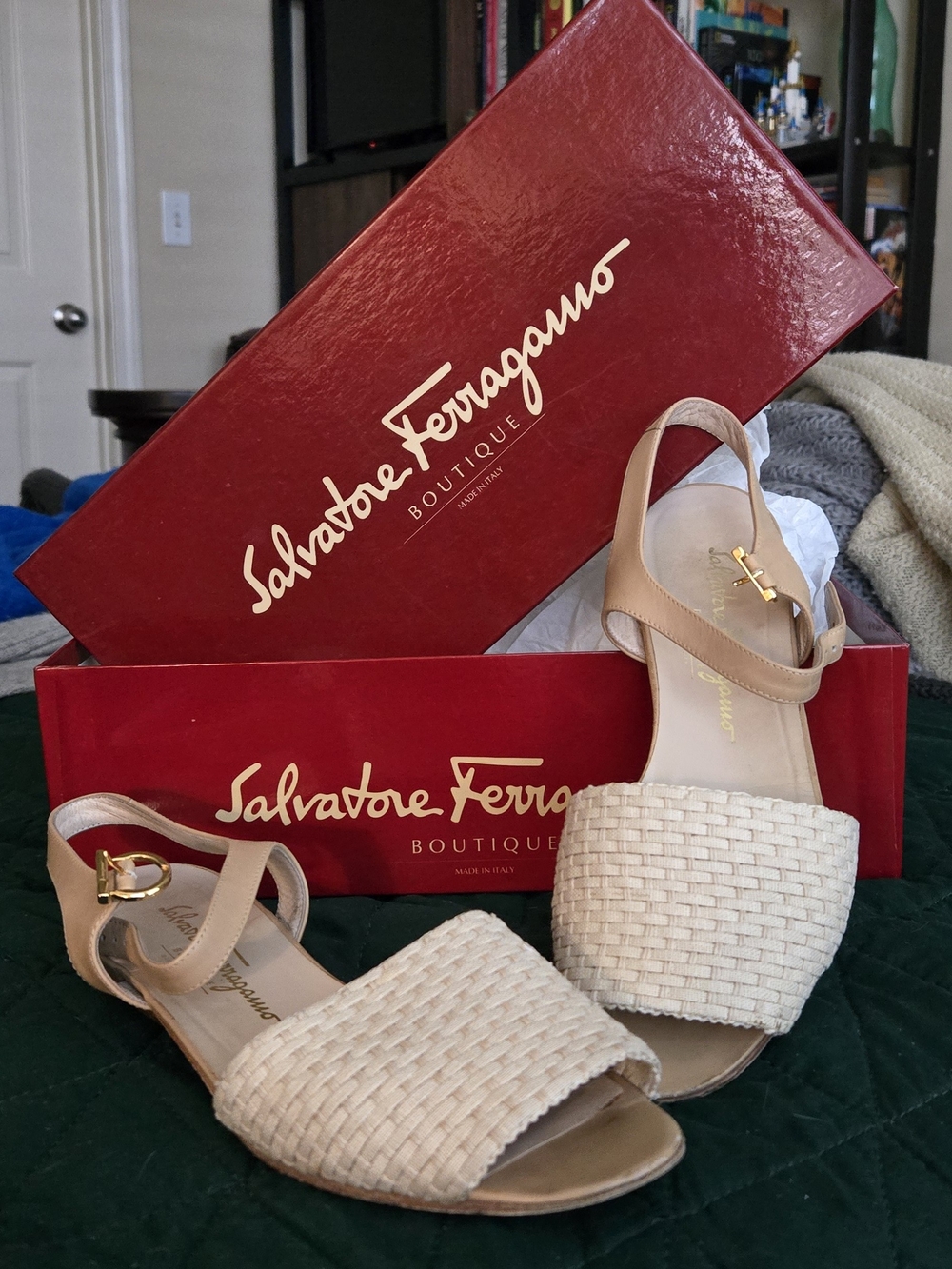 Salvatore Ferragamo Vintage Sicilia Sandal *barely worn!!*
